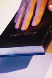 expert witness swearing on bible