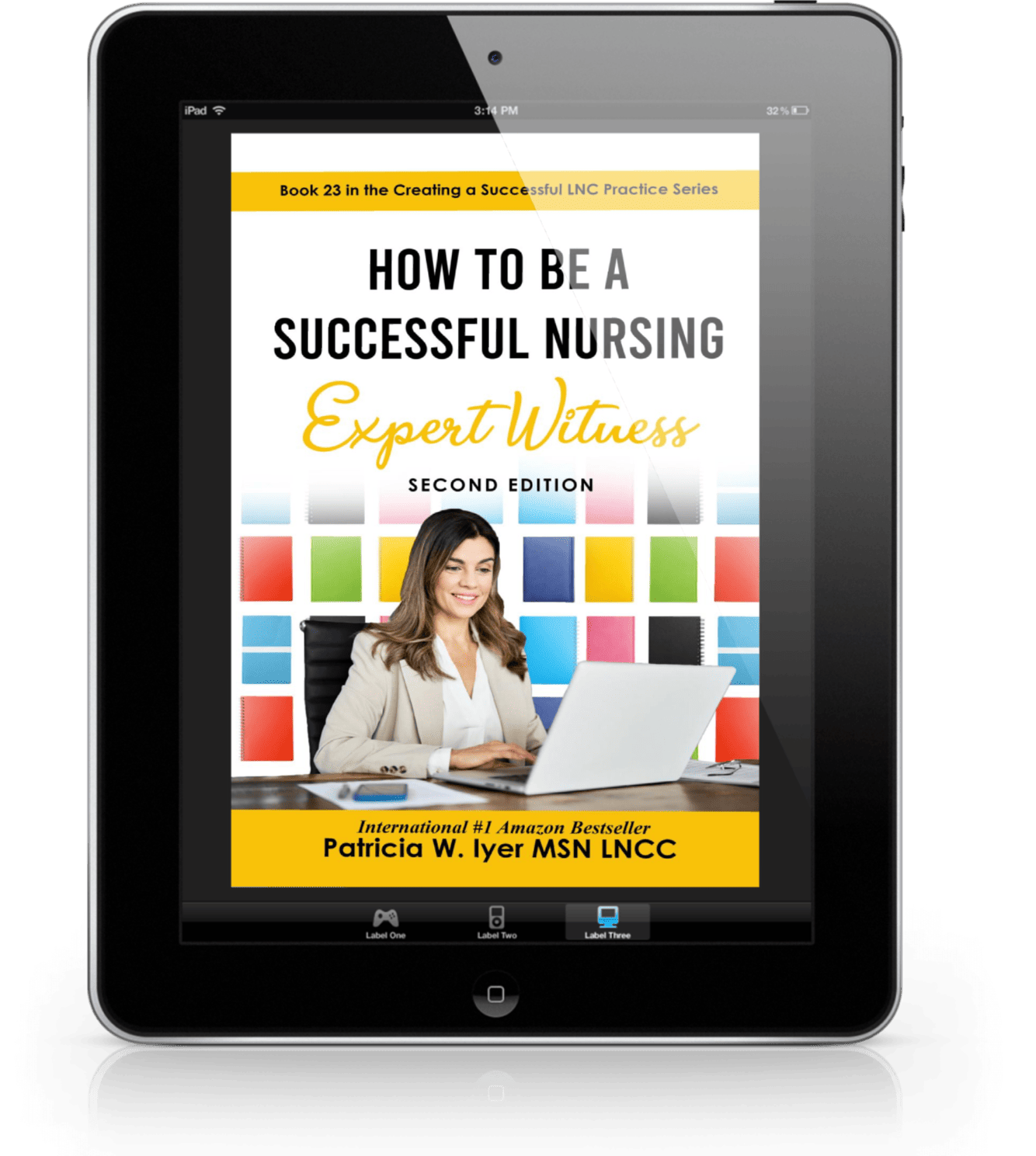 digital book cover called How to be a Successful Expert Witness 2nd Edition