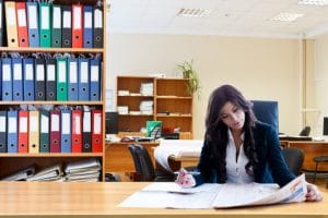 ideal LNC client sitting at table